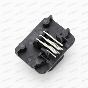 776280-1 8线板端弯针黑色新能源汽车电动车板端弯针